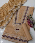 Zaari Embroidery Lawn 3pc