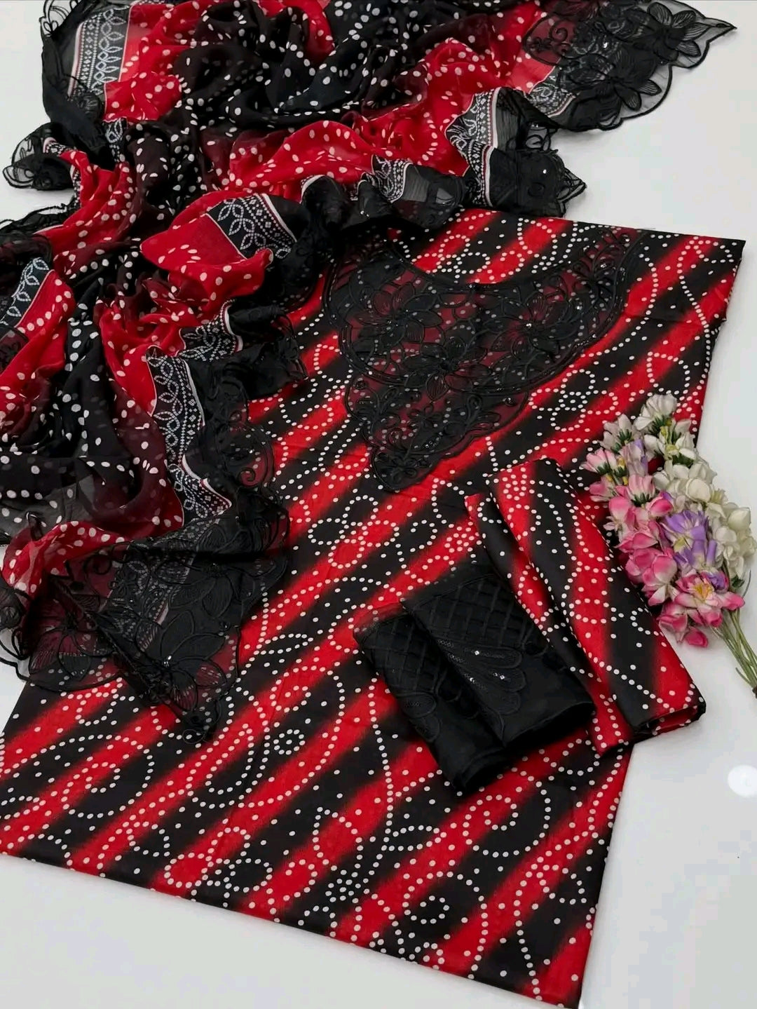 Embroidery Printed Lawn 3pc