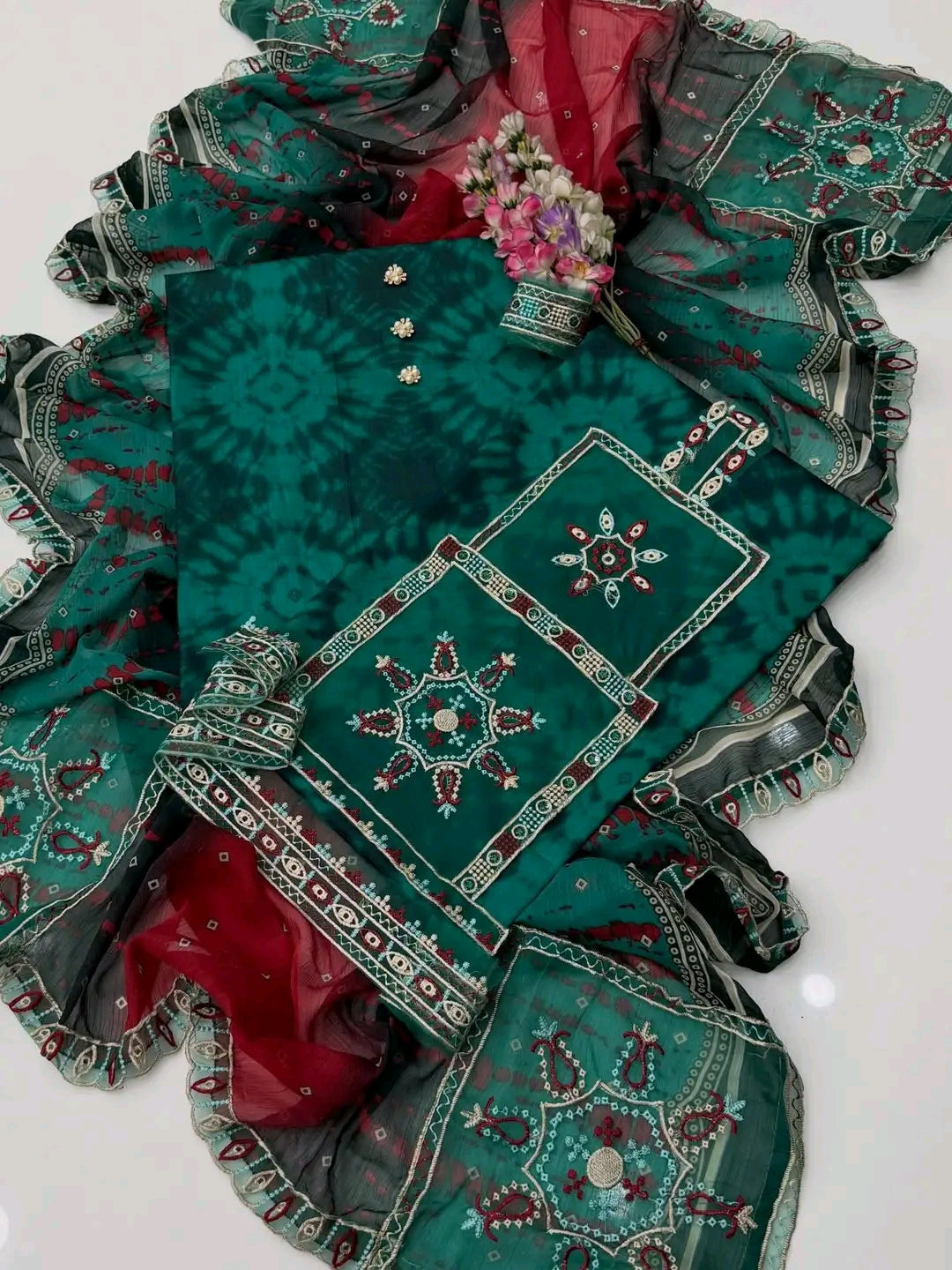 Embroidery Printed Lawn 3pc