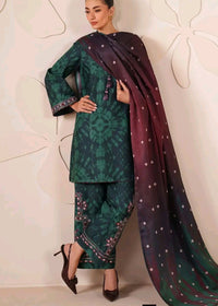 Embroidery Printed Lawn 3pc