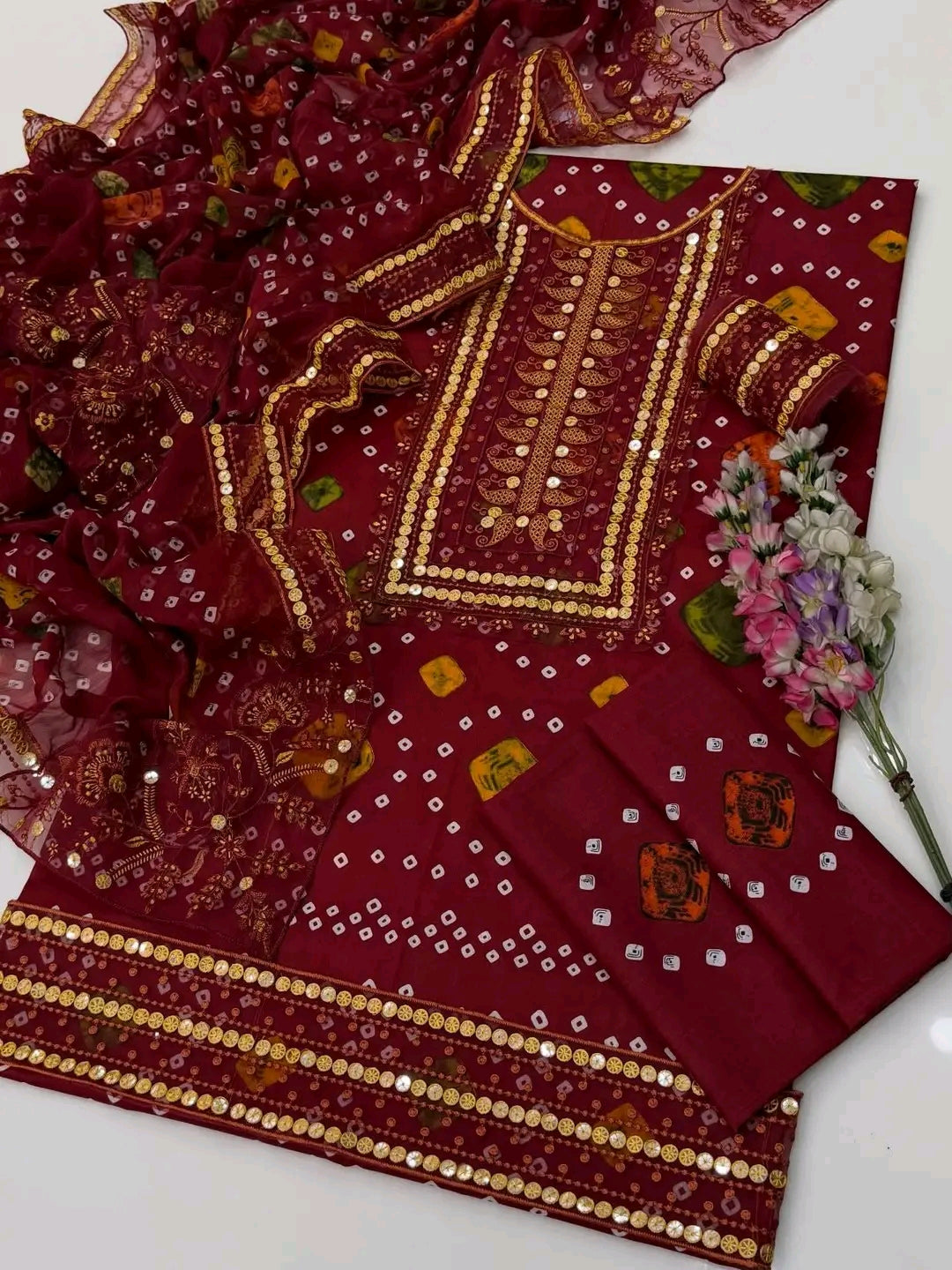 Embroidery Printed Lawn 3pc