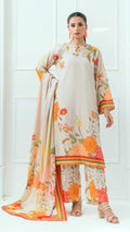 Printed lawn 3pc