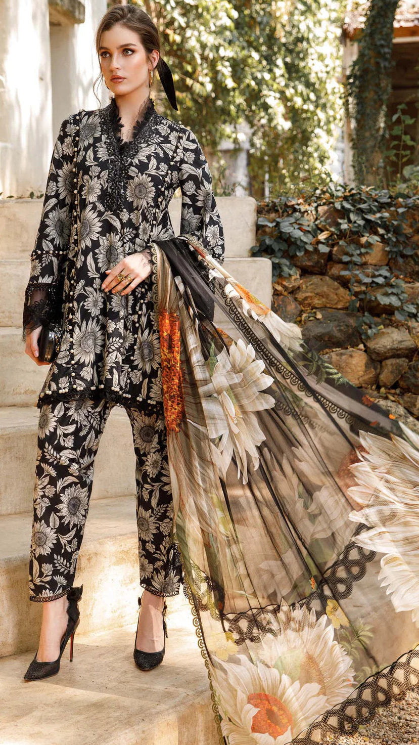 Printed lawn 3pc