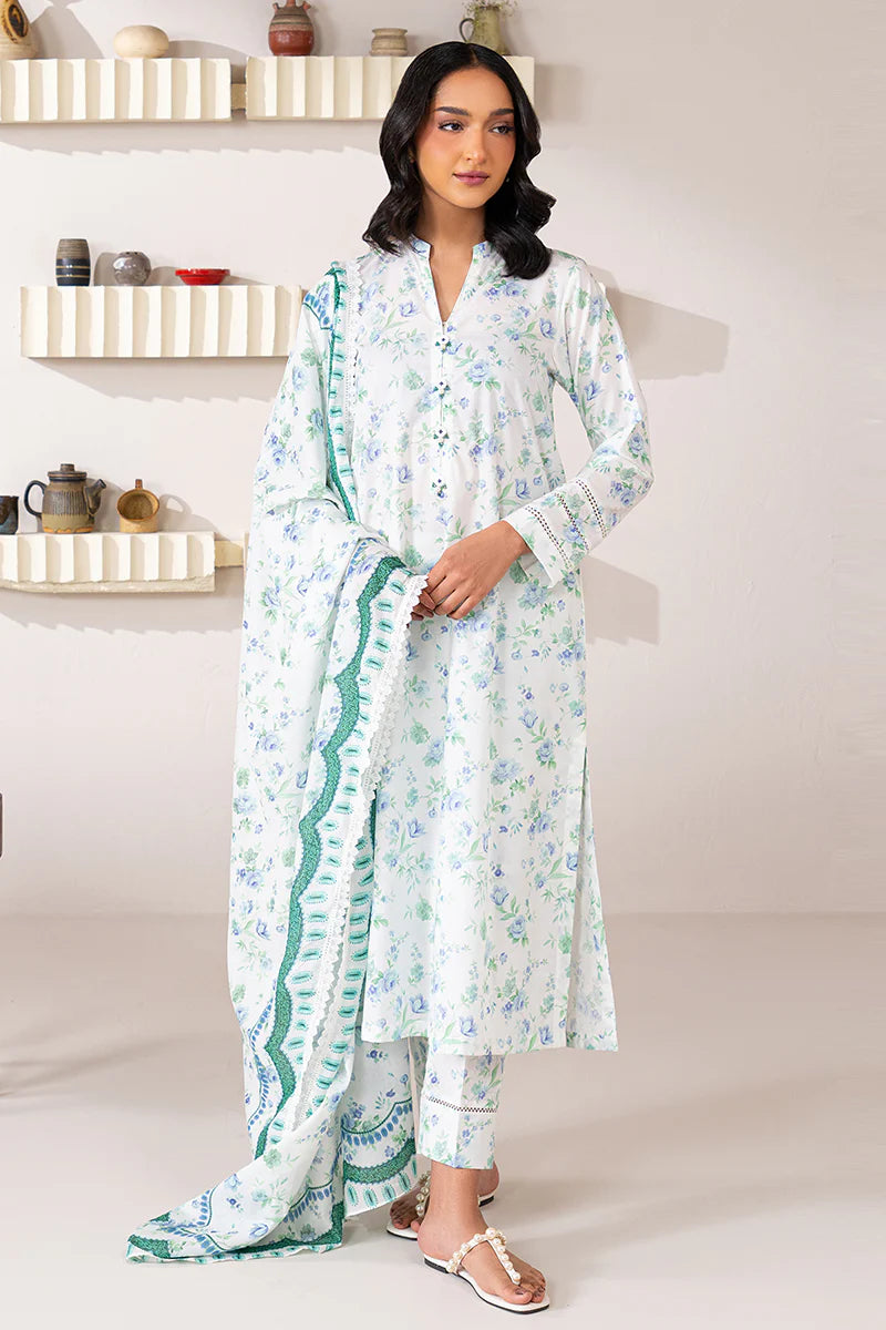 Printed lawn 3pc