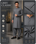 Grey Classic Summer Wear