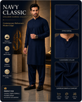 Navy Blue Classic Summer Wear