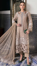 Embroidery lawn with chiffon duppata