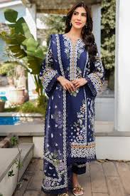 Embroidery lawn 3pc