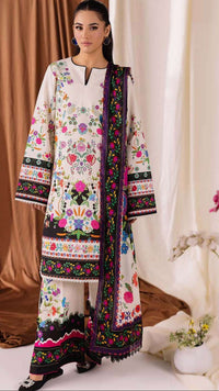 Coco By Zara Shahajahan 3pc Printed Lawn